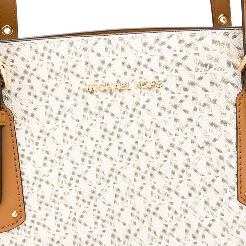 MICHAEL KORS VOYAGER 托特包 老花LOGO 织物 30T8GV6T4B图片