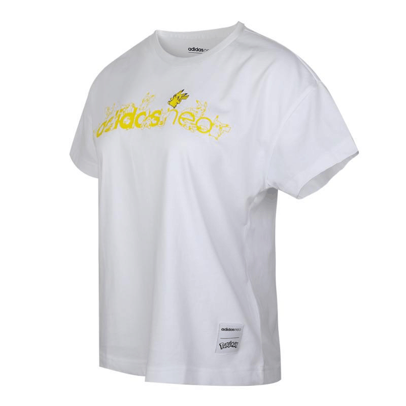 阿迪达斯adidas neo x Pokémon联名系列女装T恤GC7071图片