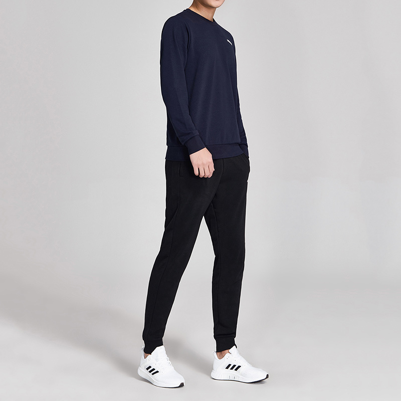 adidas男服卫衣圆领套头衫运动休闲运动服DU0395