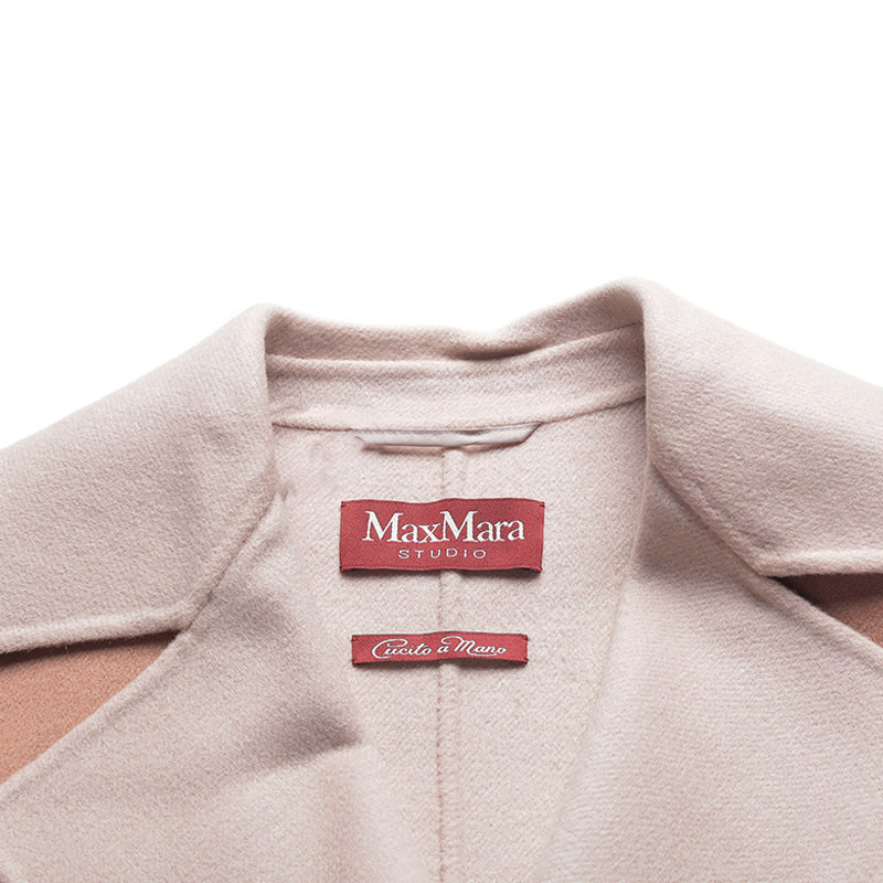 Max Mara Studio 麦丝玛拉 女士 绵羊毛长款大衣外套 60110327 CLES