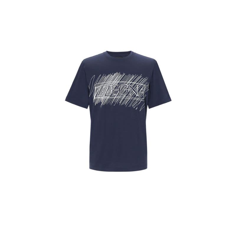 ZEGNA T恤 字母LOGO VR372图片