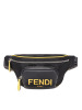预售 芬迪 FENDI BELT BAG 腰包 胸包大号 LOGO标识光面皮7VA483金扣