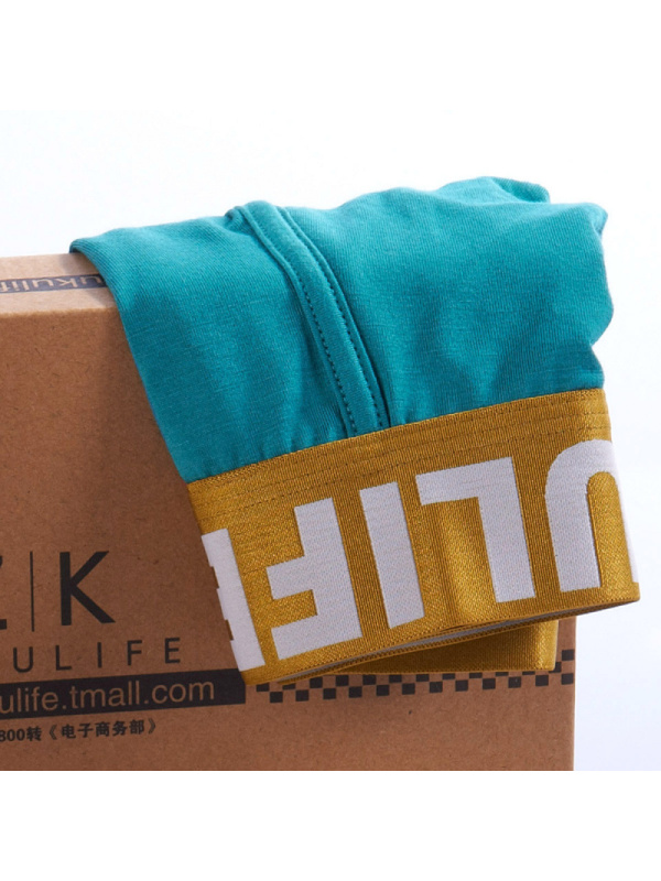 男士内裤2025新款莫代尔内裤厂家贴牌定制OEM平角裤夏季阿罗裤头