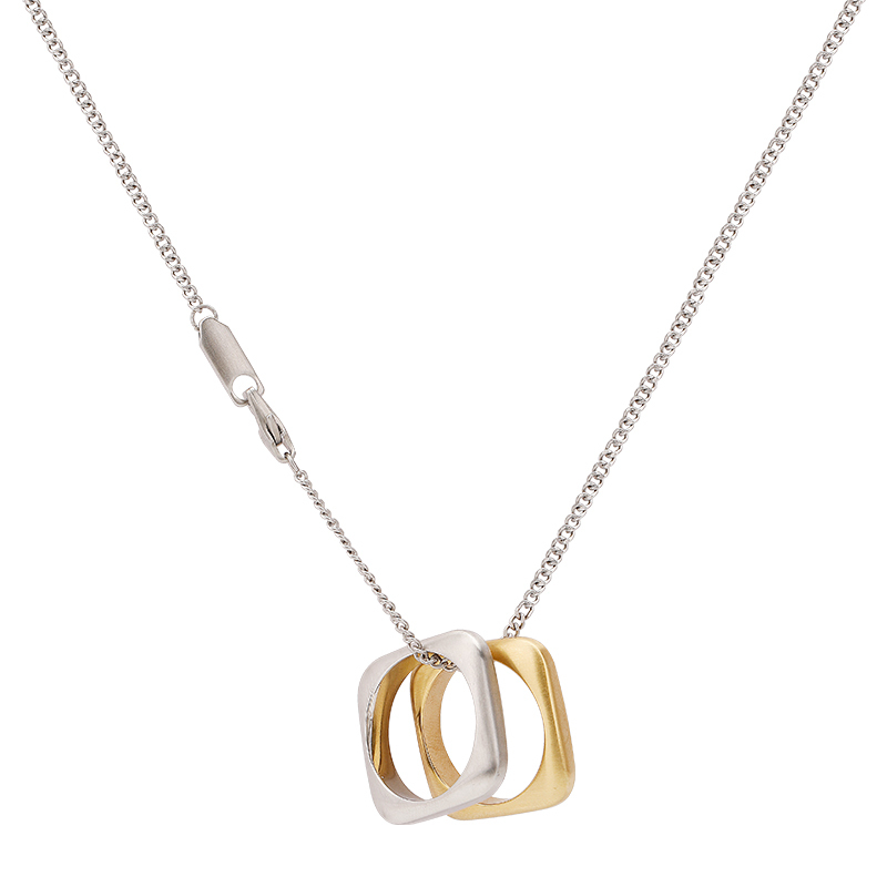 armani阿玛尼项链男士时尚螺母吊坠饰品奢侈品首饰生日礼物送男友egs