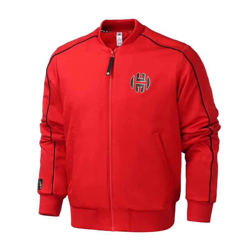 阿迪达斯男服夹克哈登新年立领篮外套休闲运动FP8309