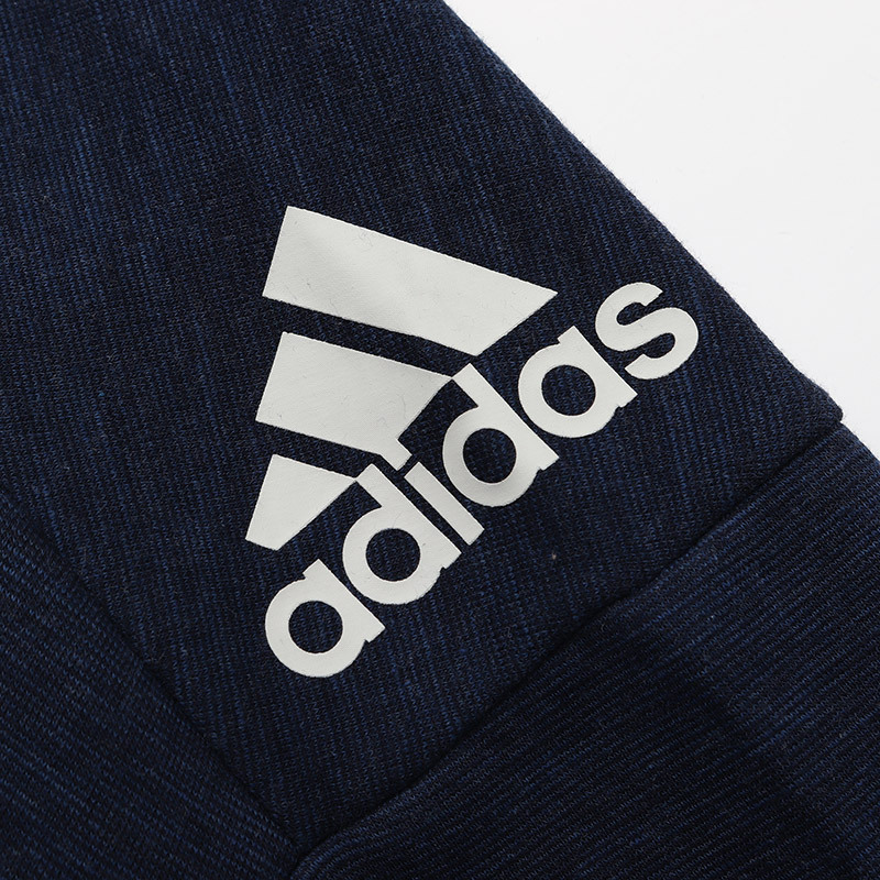 adidas男服卫衣运圆领套头休闲运动服DU4415 L DU4415蓝色