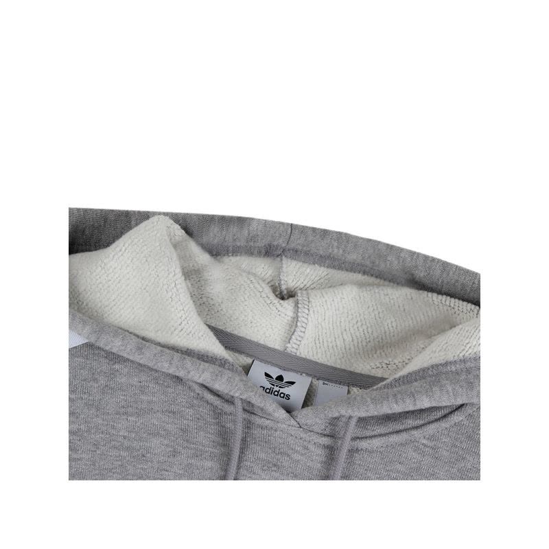 阿迪达斯三叶女子套头衫宽松舒适运动休闲连帽卫衣DH4245图片