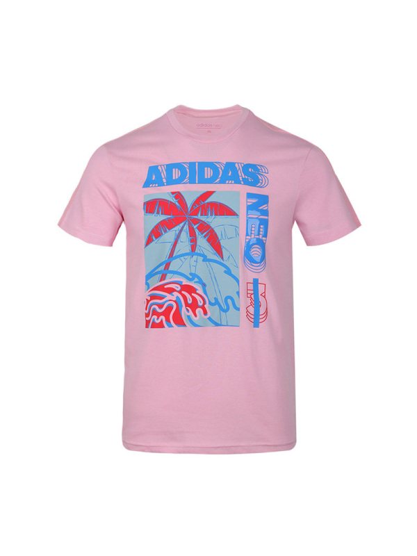 ADIDAS SC夏季男子短袖上衣EJ7083