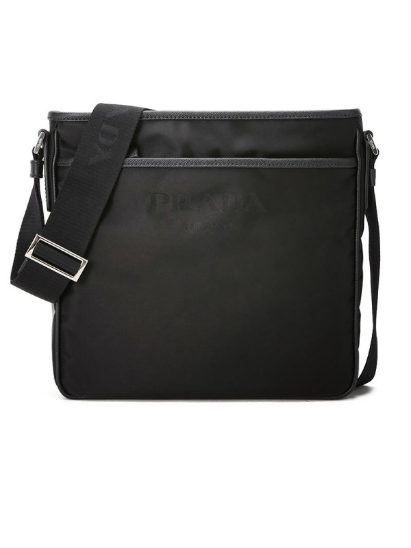 预订PRADA/普拉达 尼龙斜挎邮差包 2VH797 OOO 26.5x25x6CM