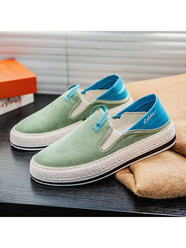 四季可穿男士2025年休闲舒适透气潮流时尚百搭日常新款男士布鞋