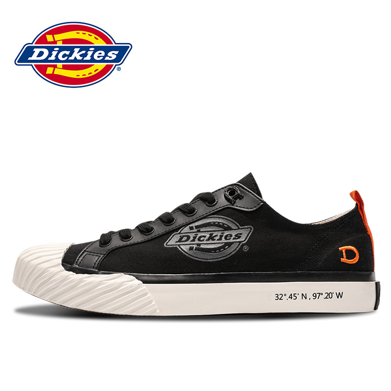 DICKIES男鞋2019春季新款帆布鞋系带低帮板鞋百搭学生休闲潮鞋191M50LXS13