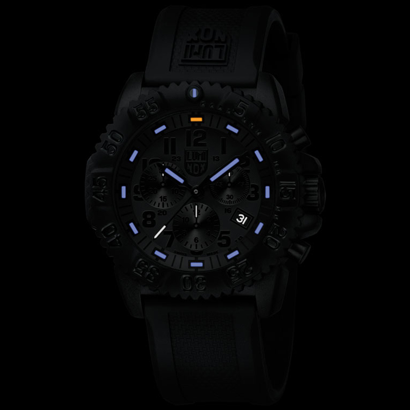 雷美诺时 Luminox 防水夜光原装特种兵战术运动登山手表A.3081.BO