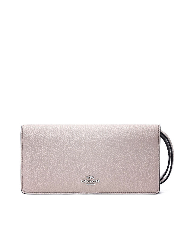 COACH/蔻驰 女钱包长款腕带对折钱夹 多卡位 57872