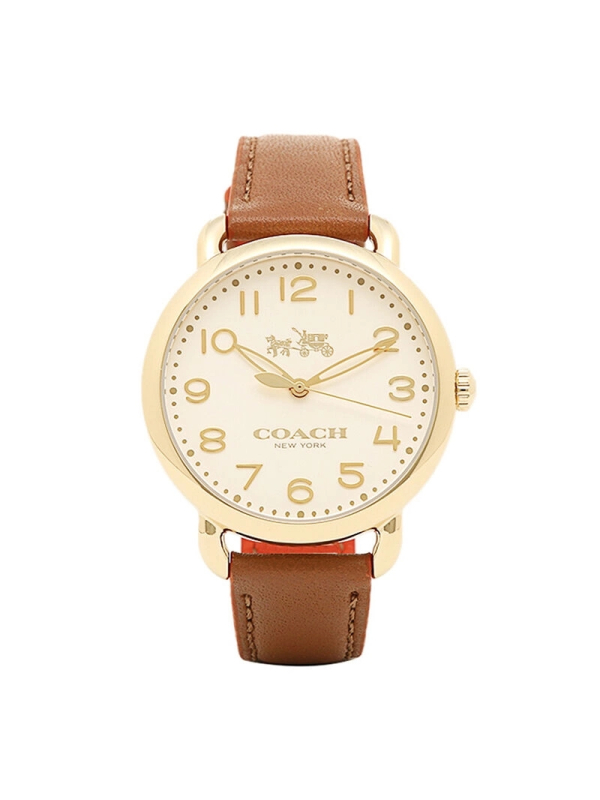 coach蔻驰coach手表经典休闲时尚女士腕表棕色14502561棕色