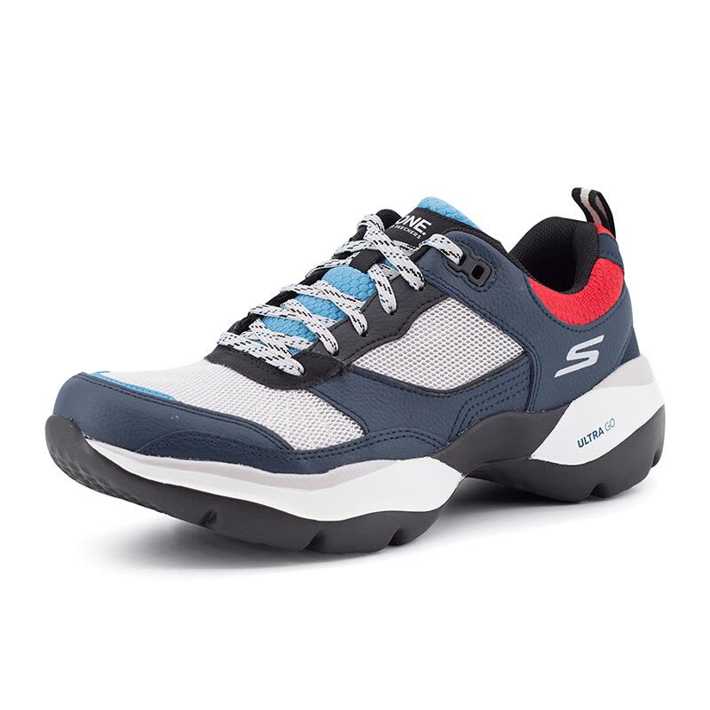 Skechers斯凯奇女鞋厚底增高复古鞋布运动跑步鞋18061-NVRD图片