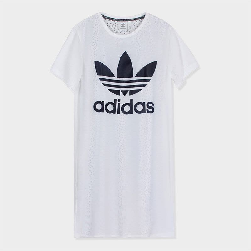 adidas阿迪达斯三叶草连衣裙女夏季女子时尚百搭连衣裙CG1561图片