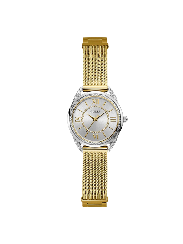 盖尔斯guess时尚简约轻奢典雅百搭石英女士手表w1084l2