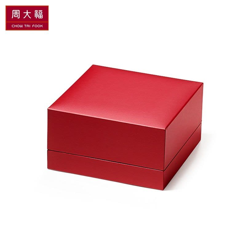 周大福珠宝首饰楚乔传系列皇冠22K金耳钉耳线(单只)E122455图片