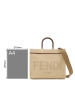 预售FENDI TOTE包 手提包 LOGO标识 织物 8BH386