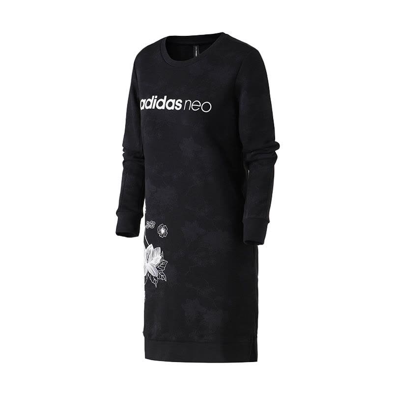 阿迪达斯NEO女子春季新年款连衣裙运动裙子DZ7608图片