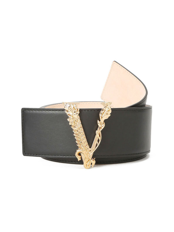 预售 范思哲 VERSACE Virtus 女款腰带 5.0D DCDH223 金扣