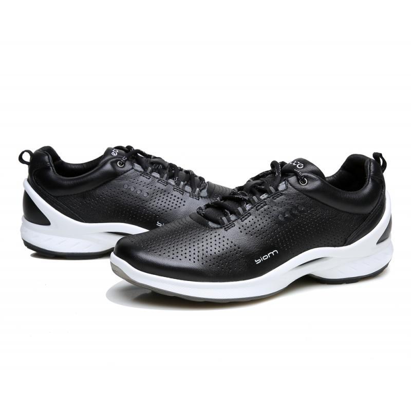 ecco爱步男鞋春夏新款户外运动鞋透气系带务防滑低帮休闲鞋837514