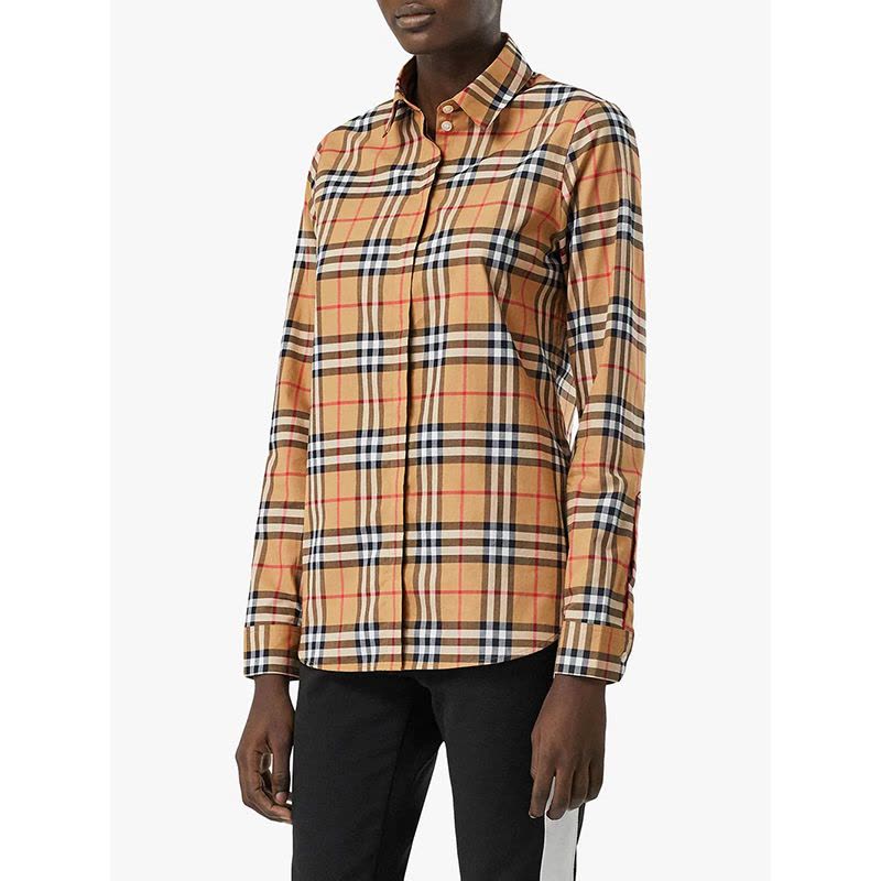 预售BURBERRY VINTAGE 衬衫 经典格纹 棉质 8014010图片