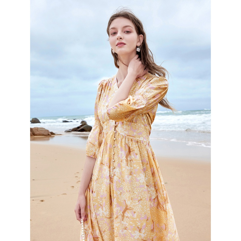 服装鞋帽>女装>连衣裙>三彩(3colour)>三彩(3colour)连衣裙>