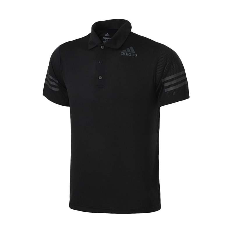 【自营】adidas阿迪达斯男子短袖T恤训练健身跑步运动服CW3931 L CW3930黑