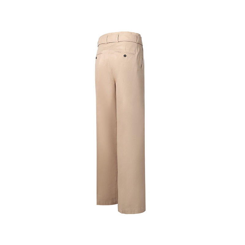 MAX MARA WEEKEND 麦丝玛拉 女士棉质宽松直筒长裤ALACRE
