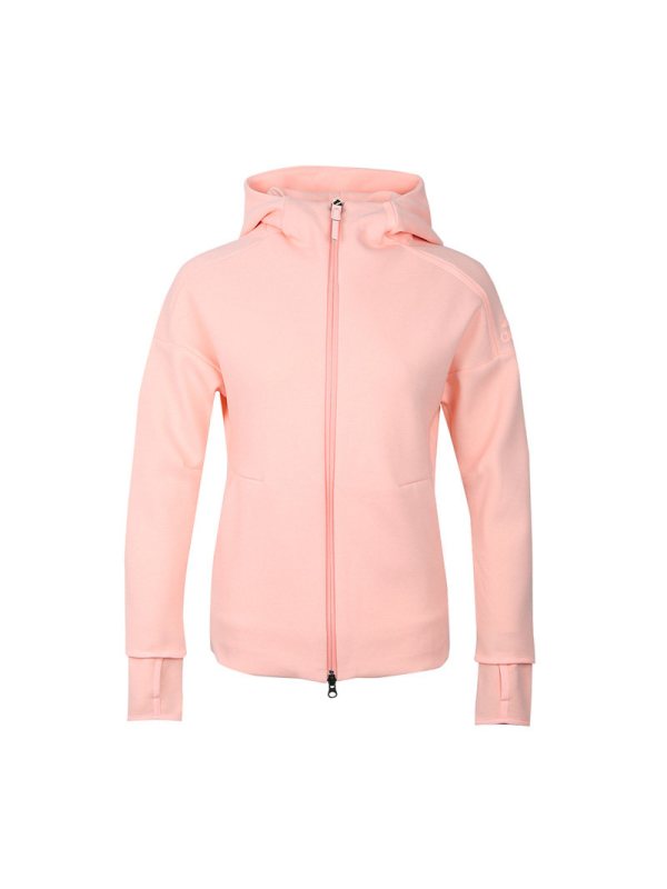 ADIDAS阿迪达斯女子上衣休闲运动舒适保暖连帽外套夹克CZ2732