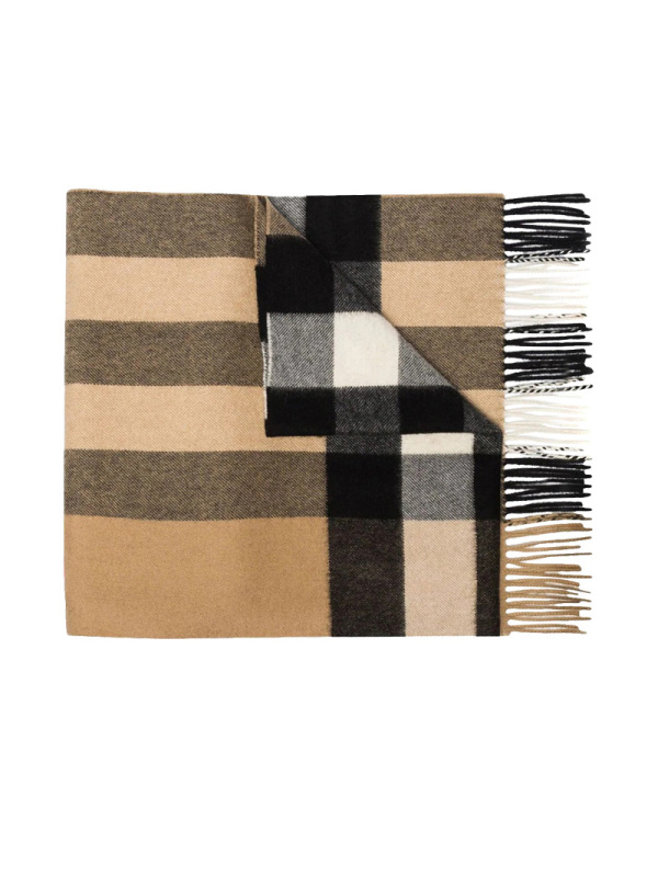 预订BURBERRY\博柏利 格纹羊绒围巾 36*200CM