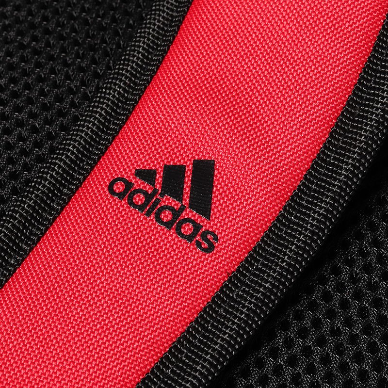 adidas男双肩包书包训练休闲运动配件DW4282 DW4283红色