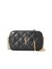 预订 YSL BECKY 相机包 字母LOGO绗缝608941金链