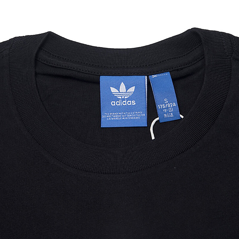 正品ADIDAS三叶草夏季男子三叶草生活休闲运动T恤BP8893