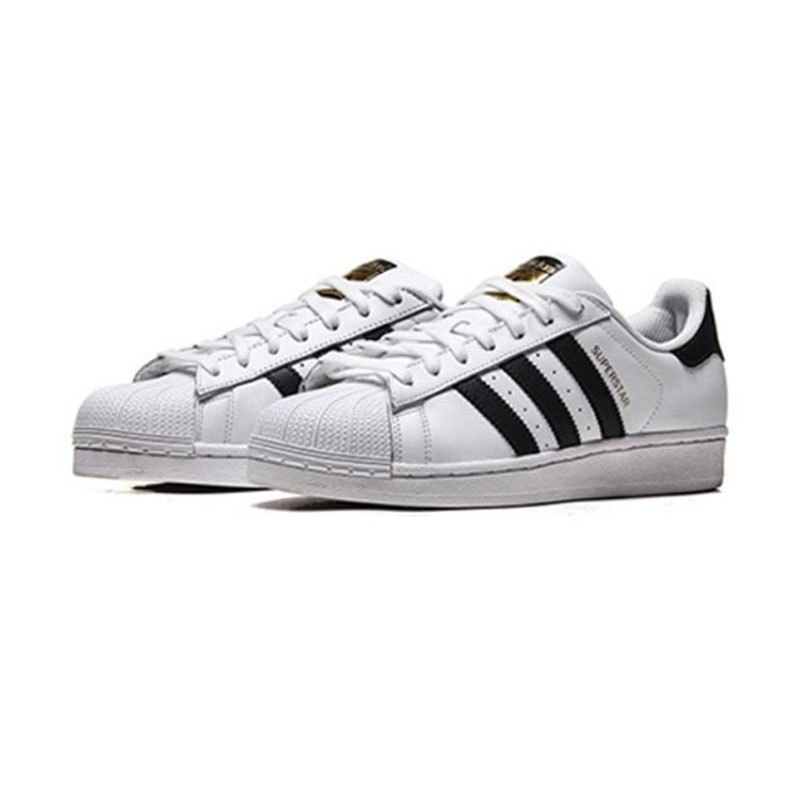 adidas阿迪达斯贝壳头三叶草Superstar 金标小白鞋休闲板鞋C77124