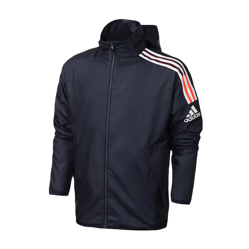 阿迪达斯男服外套夹克zne可收纳防风休闲运动服fi4039
