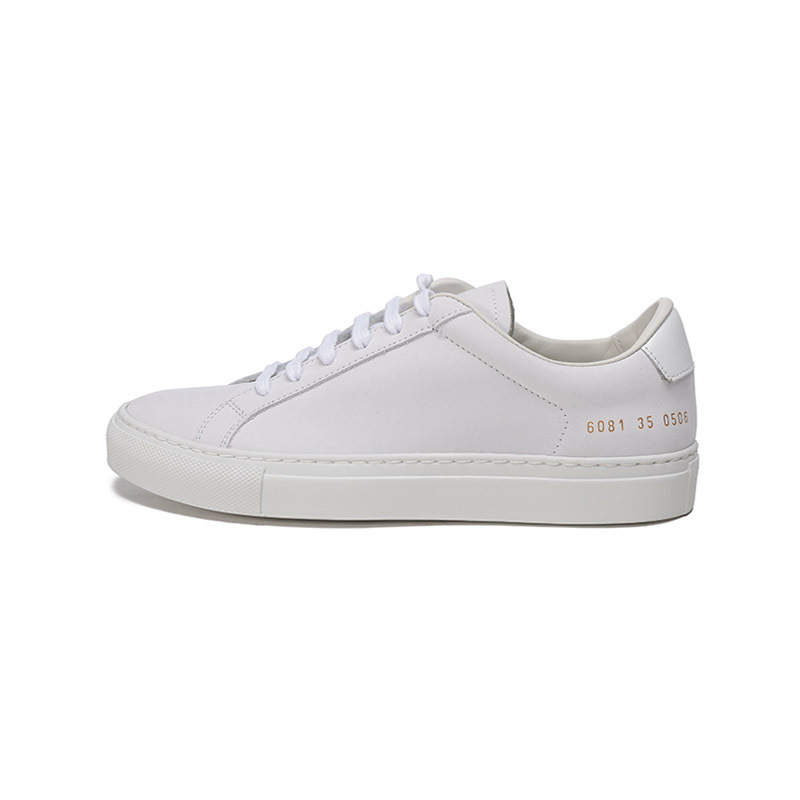 COMMON PROJECTS 女士皮革系带休闲运动鞋板鞋小白鞋 6081