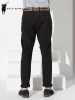polo sport 休闲裤男秋冬季男装新款修身弹力直筒裤子男 黑色