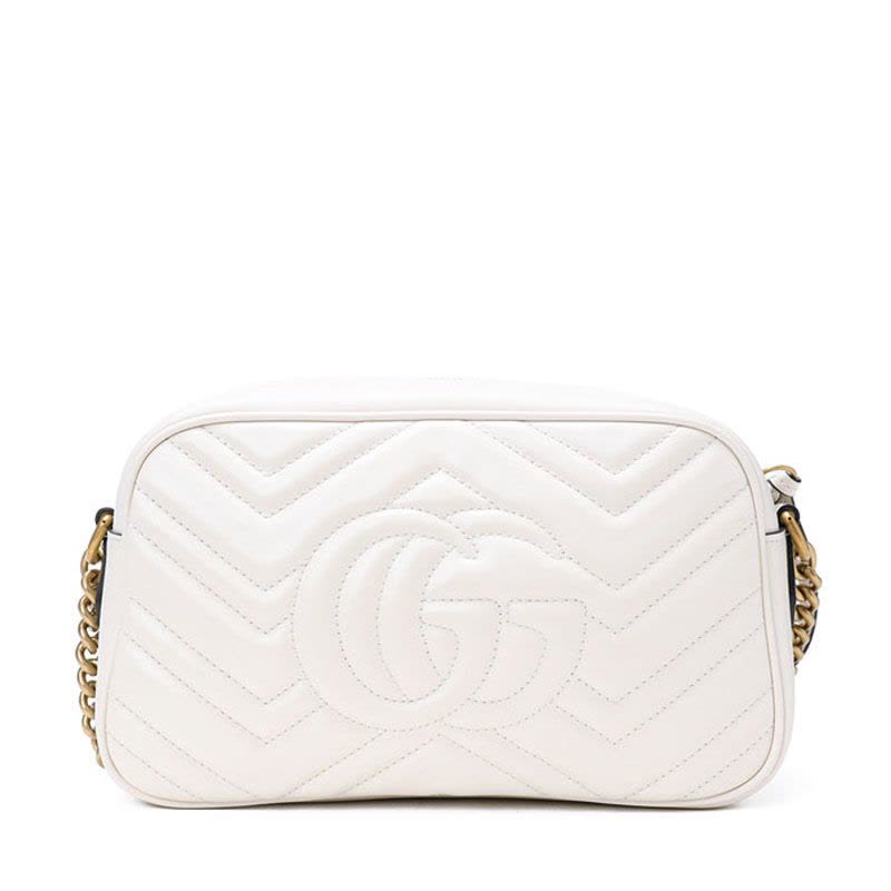 预订19秋冬款 GUCCI GG Marmont 单肩包 小号 447632图片