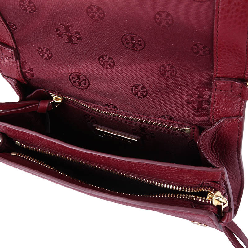 TORY BURCH 托里·伯奇 斜挎包 女士皮质单肩斜挎包 魅力时尚