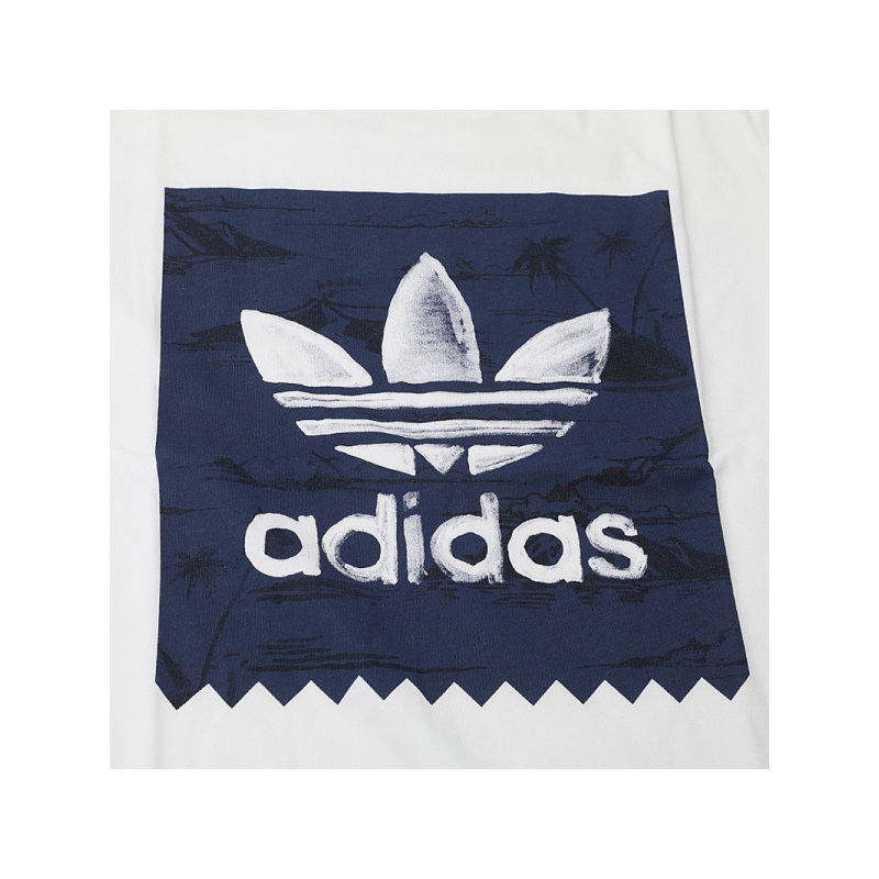 ADIDAS阿迪达斯三叶夏季男子运动舒适短袖T恤-CF3102