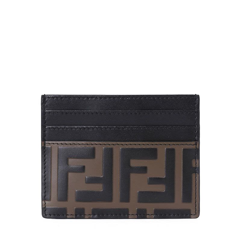 Fendi FF压花 男女款卡片夹 8M0269图片