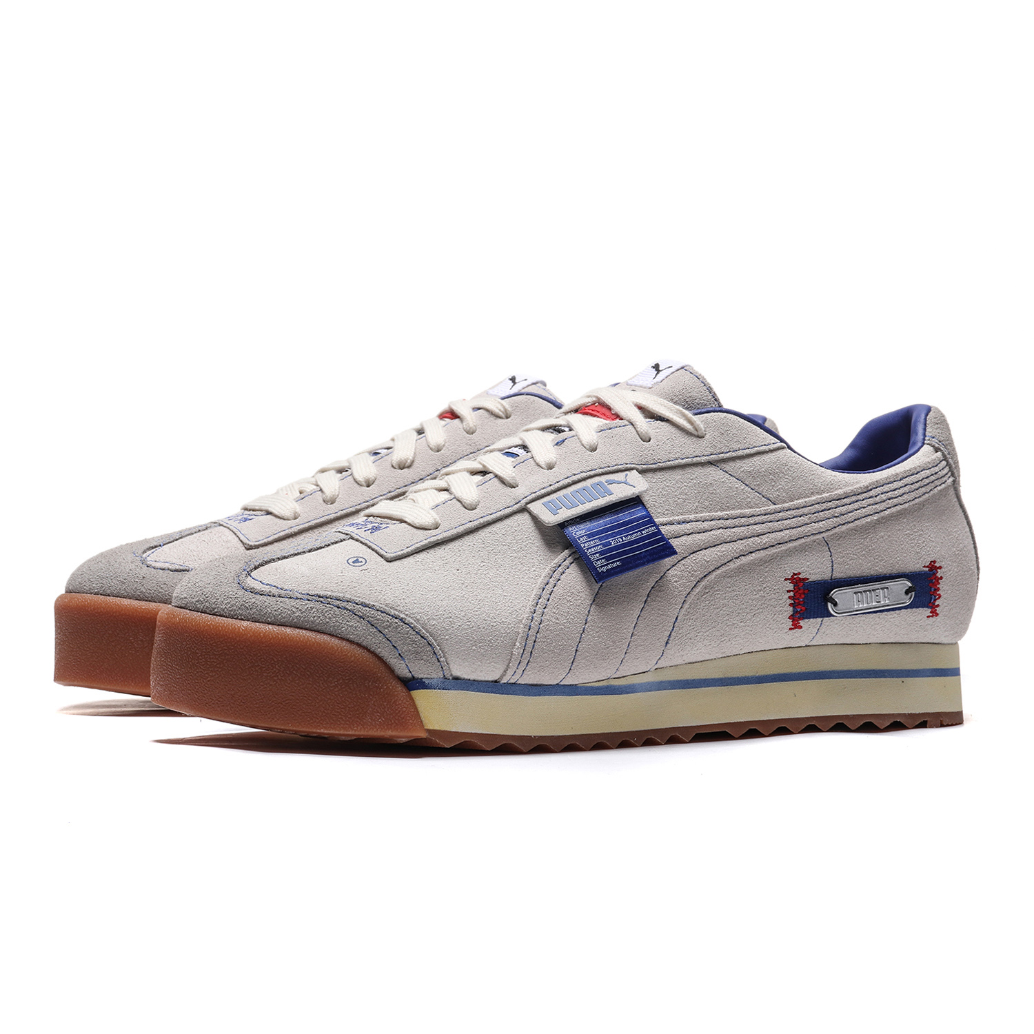 puma黑标男鞋roma ader error联名运动鞋休闲鞋370109