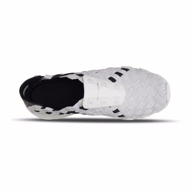 Skechers斯凯奇女鞋新款D’lites时尚休闲鞋编织熊猫鞋88888184图片