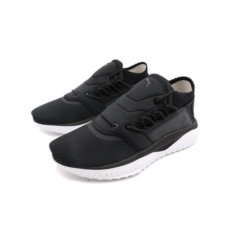 TSUGISHINSEI男鞋黑白袜套跑步鞋黑色跑鞋36375901图片