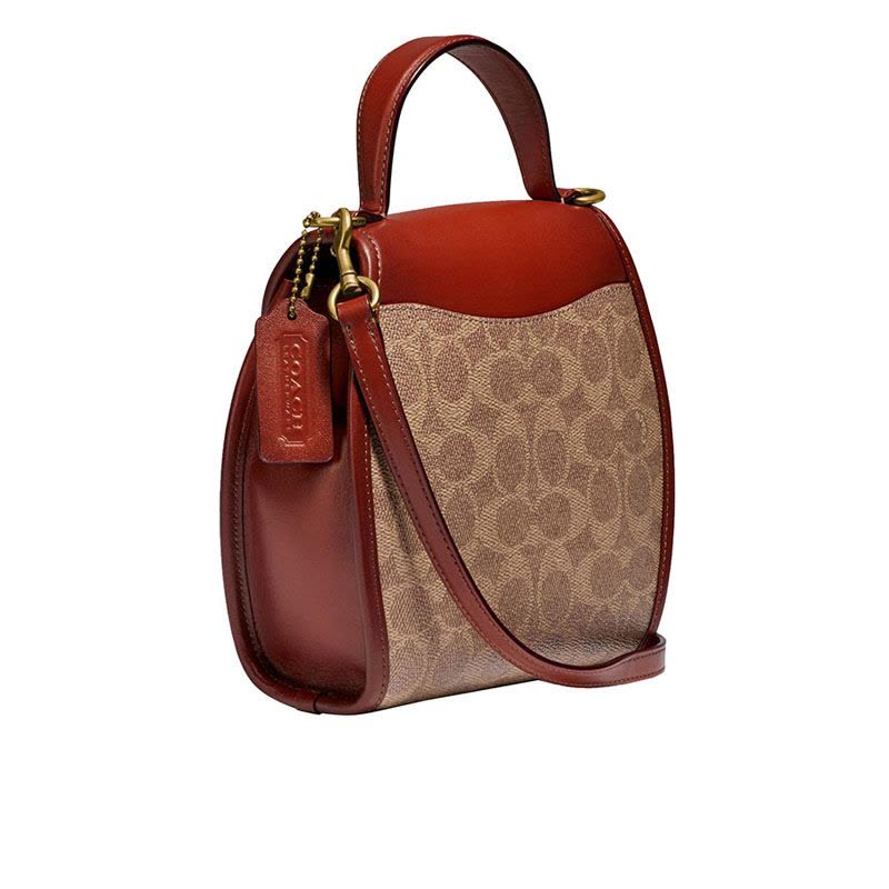 【预定】COACH/蔻驰 旋转扣斜挎包 142 18*17*7CM图片