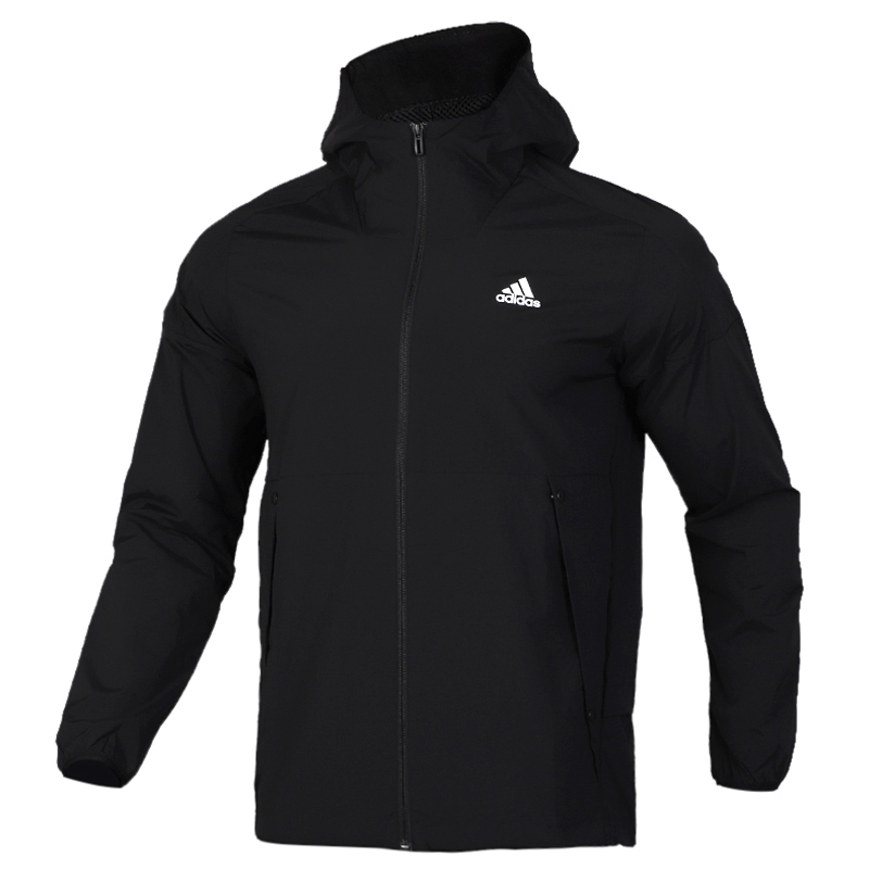 Adidas阿迪达斯男装运动休闲夹克连帽外套EH3770