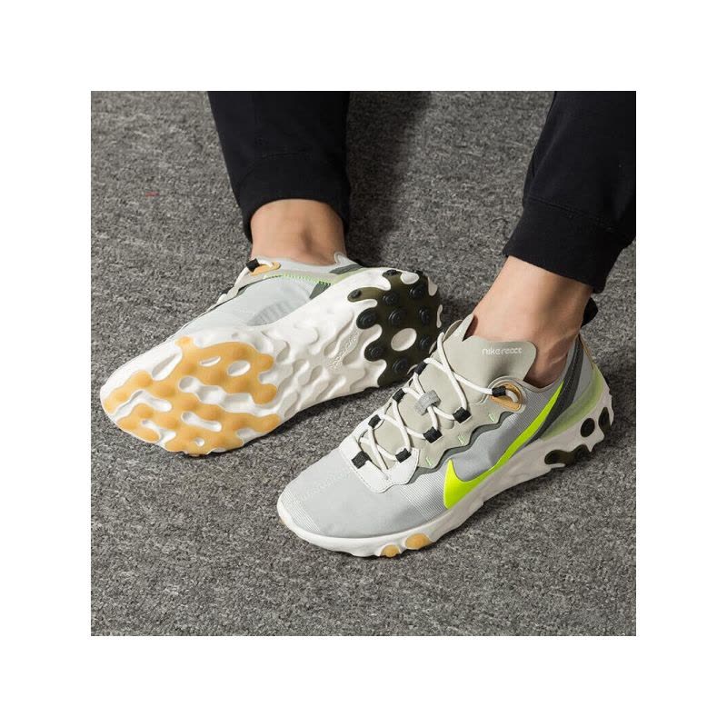 NIKE(耐克)REACT ELEMENT 55夏季男子MORDEN COMFORTBQ6166-009图片