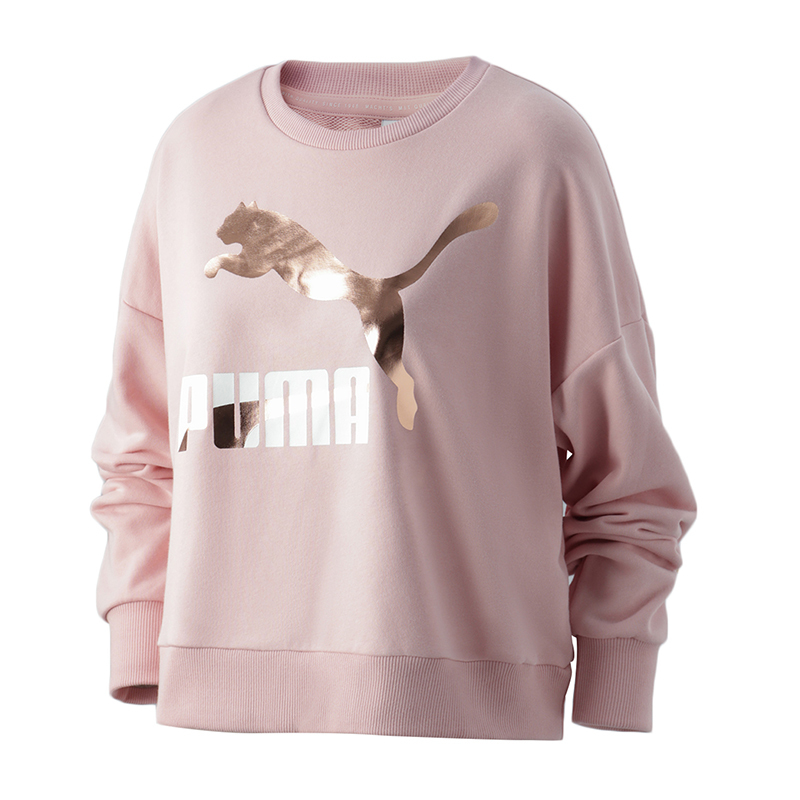 PUMA彪马女装运动服休闲圆领卫衣531382